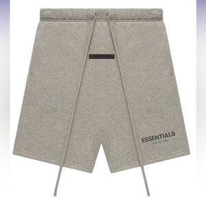 Fear of God Essentials Shorts Dark Oatmeal XL New